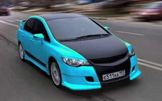 Тюнинг Honda Civic Sedan , фото тюнинга Хонда Цивик