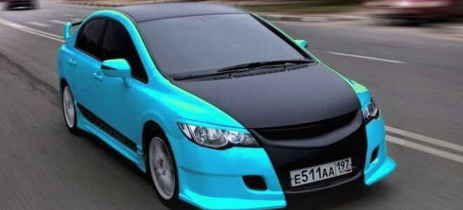 Тюнинг Honda Civic Sedan , фото тюнинга Хонда Цивик