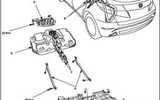 Замена топливного фильтра Honda Civic