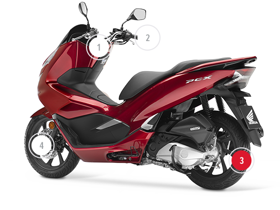 цена honda pcx 125