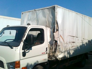 Восстановление деталей кузова полуприцепа