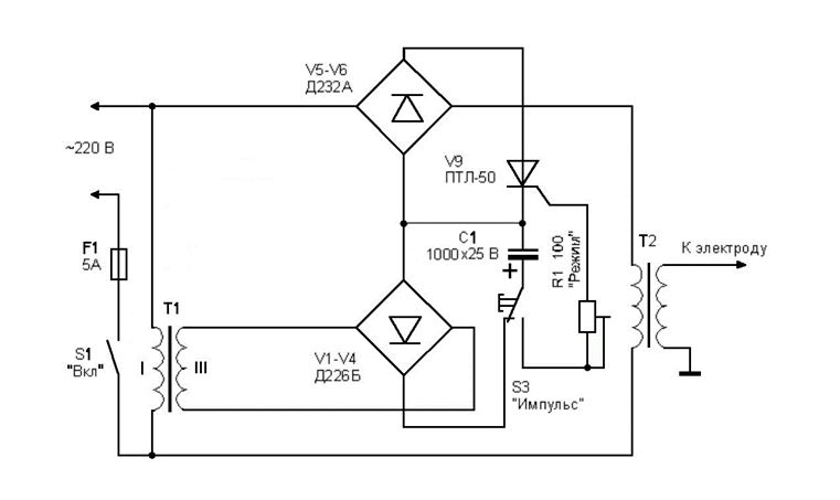 Схема споттера