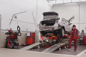 Автомобиль на стапеле