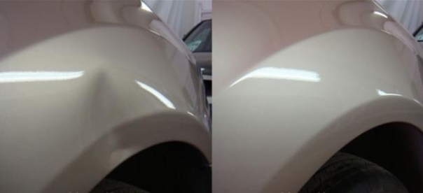 Удаление вмятин без покраски